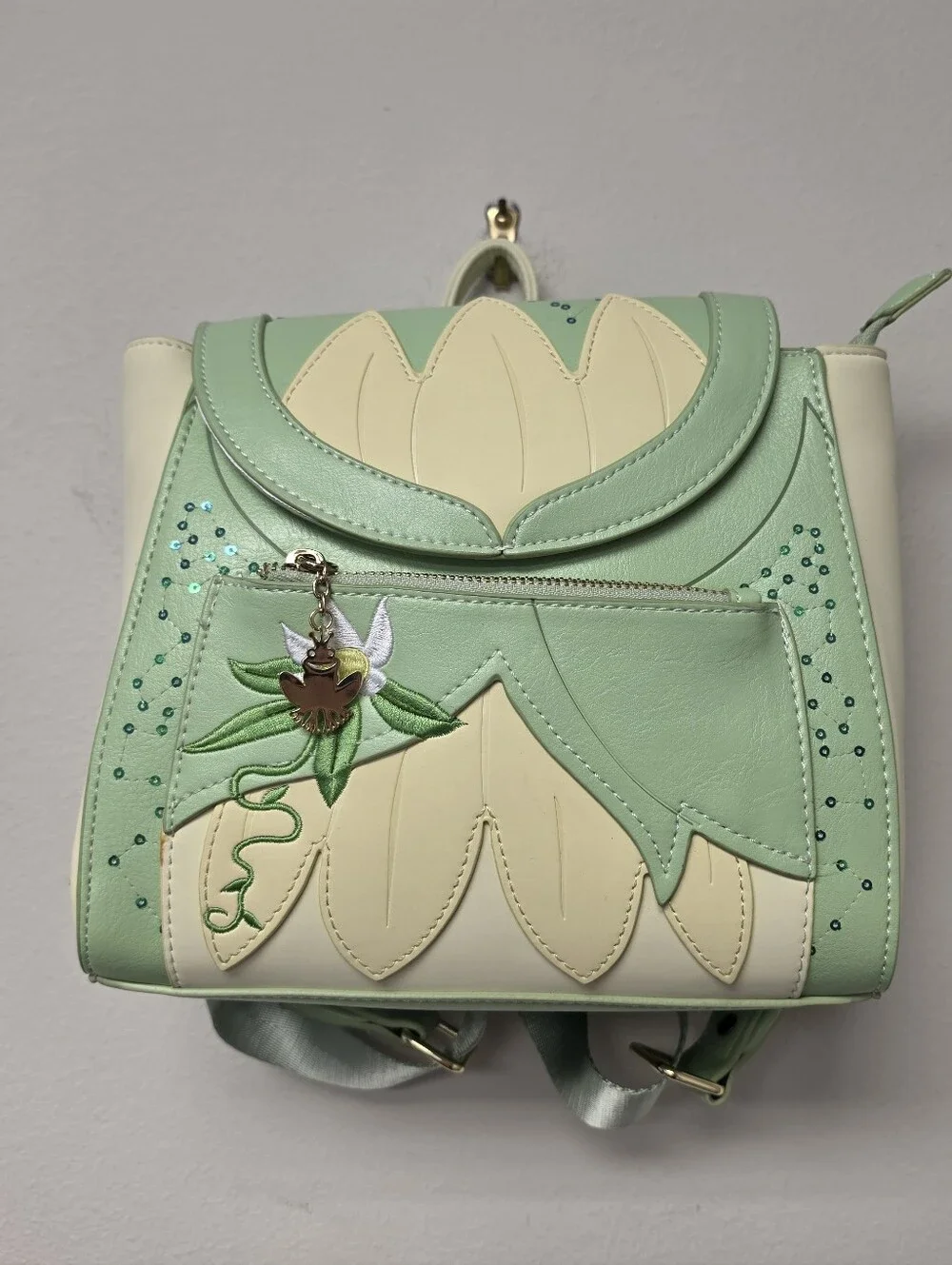Loungefly Disney The Princess And The Frog Tiana Dress Cosplay Backpack